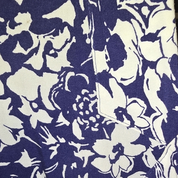 UNTUCKit for Her Camille Tie Sleeve Button Front Floral Print Dress Size 8 or M - Picture 6 of 10